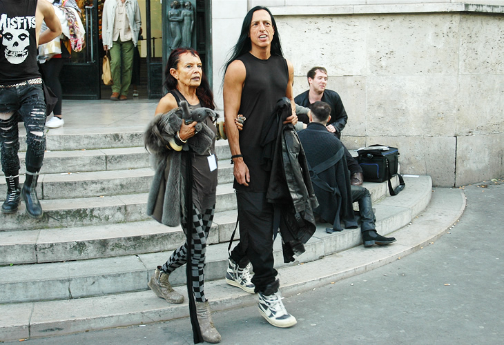 Rick Owens fashion show the marriage of black and genderless  Luxus Plus  Mag